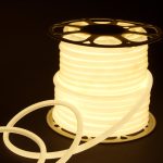 Гибкий неон LS003 220V 9.6W 144Led 2835 IP67 16mm 4200K круглый дневной белый, 50 м