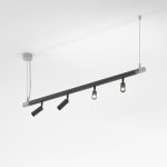 Module System Трековый светильник 18W 3000K (черный) 85177/01