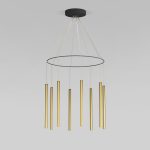 Светодиодный подвесной светильник в цвете латунь 301101 LED латунь