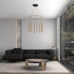 Светодиодный подвесной светильник в цвете латунь 301101 LED латунь — изображение 2