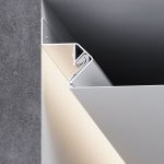 Теневой профиль для натяжных потолков для светодиодной ленты (под ленту до 10 mm) LL-2-ALP020