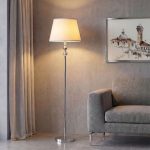 Торшер классический с абажуром 01072/1 хром — изображение 3