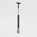 Mini Magnetic Трековый светильник 3W 3000K (черный/латунь) 85165/01 — изображение 3