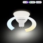 Умная лампа G5.3 LED 7W 3300К-6500К CCT+DIM (BLG5318) — изображение 2