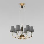 Умная люстра с декором из керамики 101012/6 — изображение 2