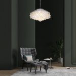 Умная люстра с перламутром 3535/6 хром / перламутр — изображение 5