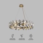 Умная подвесная хрустальная люстра 371 Strotskis Smart — изображение 2