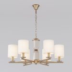 Умная подвесная люстра 60146/6 латунь