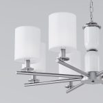 Умная подвесная люстра 60146/8 никель — изображение 3