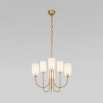 Умная подвесная люстра 60164/6 латунь