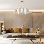 Умная подвесная люстра с фактурным стеклом 326/10 — изображение 5