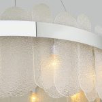 Умная подвесная люстра с фактурным стеклом 333/10 Smart — изображение 3