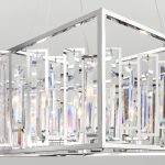 Умная подвесная люстра с хрусталем 312/6 Strotskis Smart — изображение 4