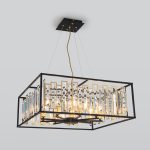 Умная подвесная люстра с хрусталем 377/9 Smart