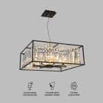 Умная подвесная люстра с хрусталем 377/9 Smart — изображение 2