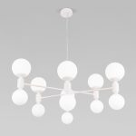 Умная подвесная люстра с плафонами 30182 белый