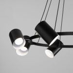 Умная подвесная люстра с поворотным механизмом 70147/8 черный Smart — изображение 2