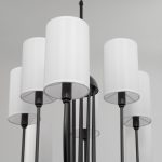 Умная подвесная люстра с тканевыми абажурами 60164/10 черный — изображение 3