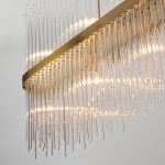 Умная подвесная люстра со стеклянным рассеивателем 486/10 — изображение 3