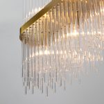 Умная подвесная люстра со стеклянным рассеивателем 486/8 — изображение 3