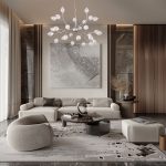 Умная подвесная люстра со стеклянными плафонами 546 Smart — изображение 6