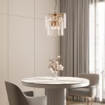 Умная подвесная люстра со стеклянными плафонами 60170/8 — изображение 6