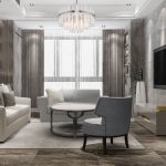 Умная потолочная люстра 367/9 Smart никель — изображение 3