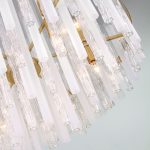 Умная потолочная люстра 368/12 Smart латунь — изображение 2