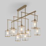 Умная потолочная люстра 60144/10 золото — изображение 3