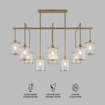 Умная потолочная люстра 60144/10 золото — изображение 2