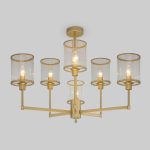 Умная потолочная люстра 60144/6 золото