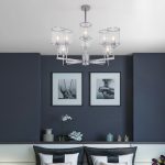 Умная потолочная люстра 60144/8 хром — изображение 6