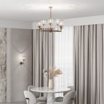 Умная потолочная люстра 60144/8 золото — изображение 4