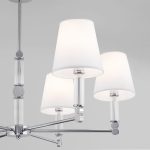 Умная потолочная люстра 60145/6 хром — изображение 3