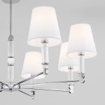 Умная потолочная люстра 60145/8 хром — изображение 3