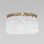 Умная потолочная люстра с перламутром 60084/5 латунь/перламутр Smart — изображение 4