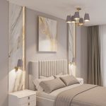 Умная потолочная люстра с тканевыми абажурами 60173/6 латунь — изображение 4