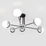Умная потолочная люстра в стиле лофт 70129/6 хром Smart — изображение 3