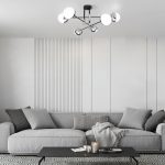 Умная потолочная люстра в стиле лофт 70129/6 хром Smart — изображение 5