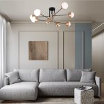 Умная потолочная люстра в стиле лофт 70129/8 латунь Smart — изображение 5