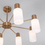 Умная потолочная люстра в стиле лофт 70160/8 латунь Smart — изображение 2