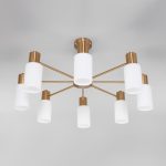 Умная потолочная люстра в стиле лофт 70160/8 латунь Smart — изображение 3