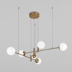 Умный подвесной светильник 70146/6 латунь