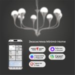 Умный подвесной светильник  Calyx 60169/8 никель 60169/8 никель — изображение 3