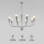 Умный подвесной светильник Rhyton 60167/8 никель 60167/8 никель — изображение 2