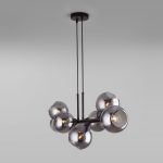 Умный подвесной светильник со стеклянными плафонами 70113/8 дымчатый Smart — изображение 4