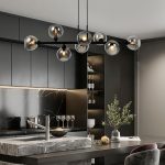 Умный подвесной светильник со стеклянными плафонами 70113/8 дымчатый Smart — изображение 6