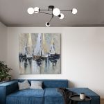 Умный потолочный светильник 30181/6 черный — изображение 5