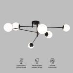 Умный потолочный светильник 30181/6 черный — изображение 2