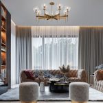 Умный потолочный светильник 60130/8 латунь Smart — изображение 3